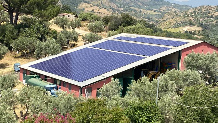 Azienda Agricola Castellaci solar plant — Calabria