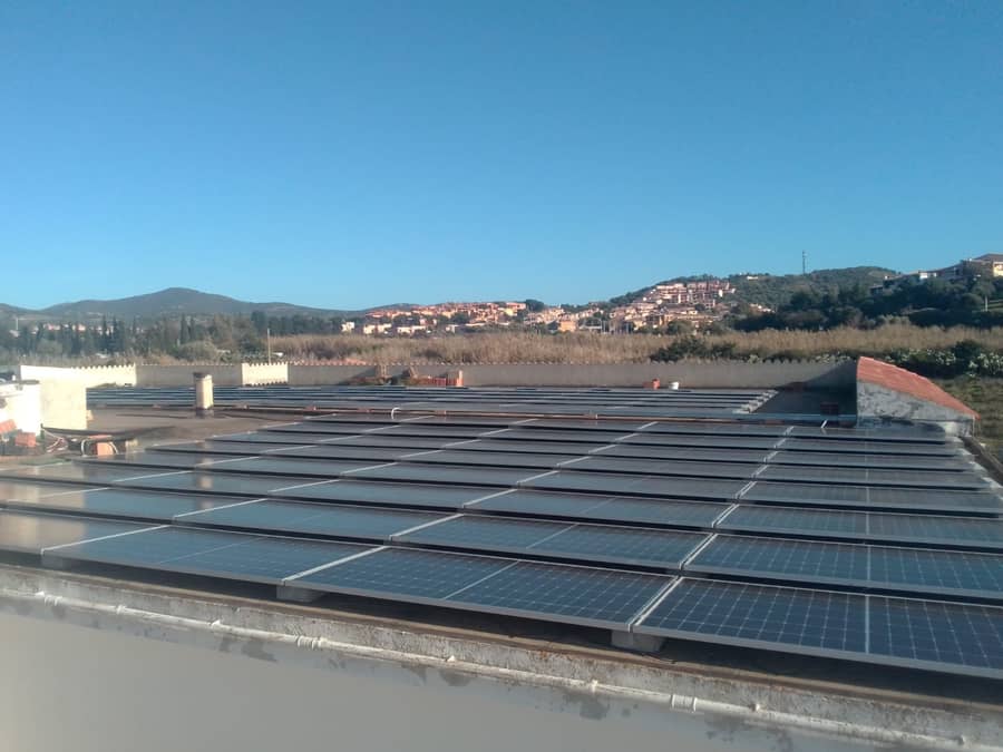 Caseificio Corvetto solar plant — Sardinia