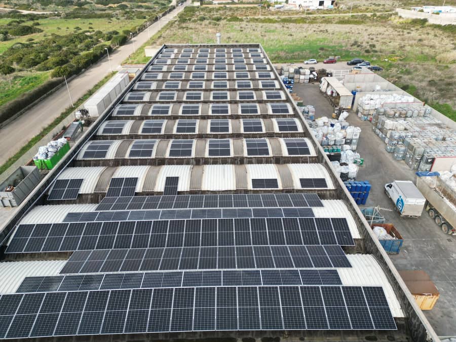E' Ambiente solar plant — Sardinia