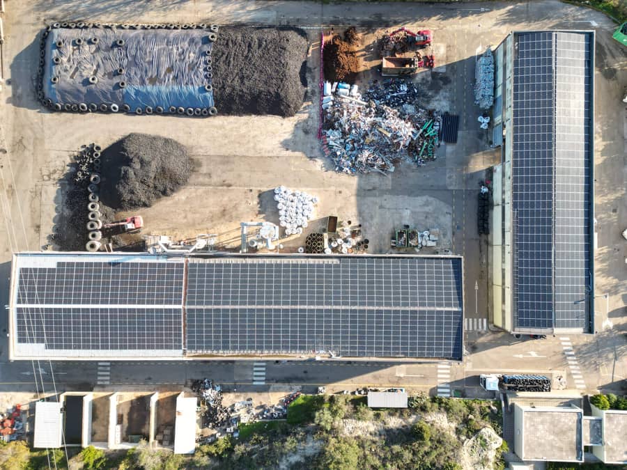 Ecoservice solar plant — Sardinia