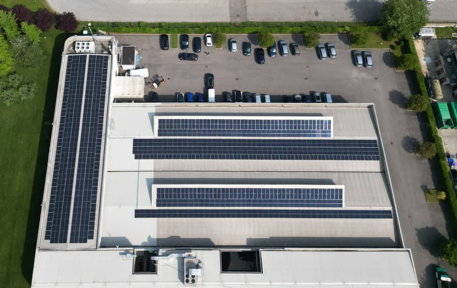 Mitutoyo solar plant — Lombardy