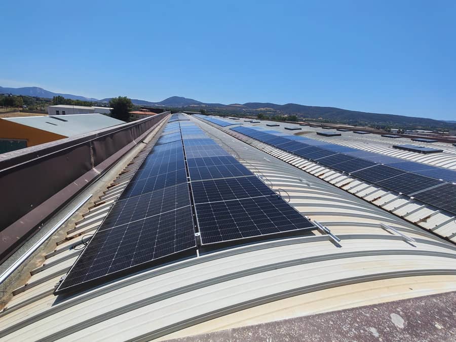 Modulor solar plant — Sardinia