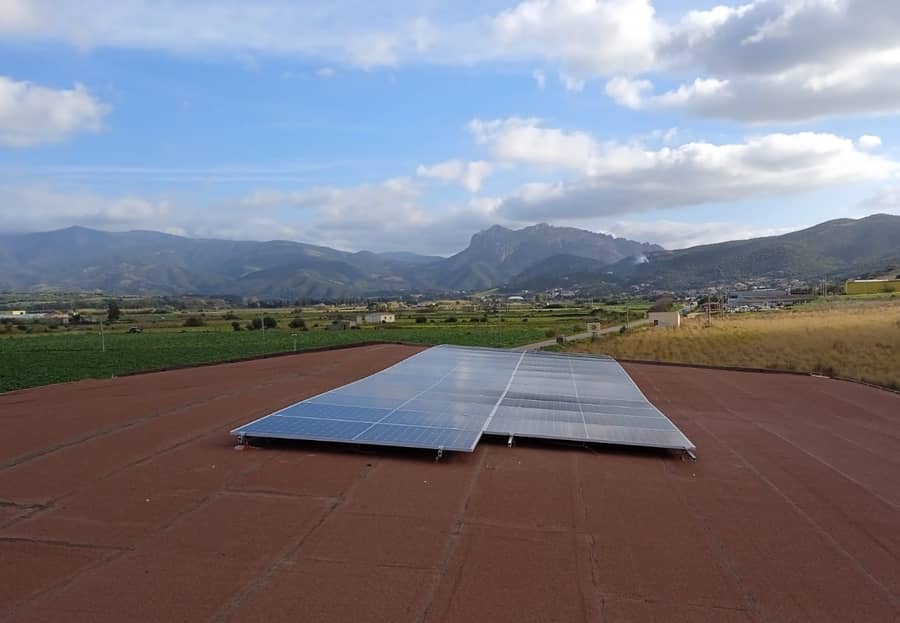Pes Giovanni solar plant — Sardinia