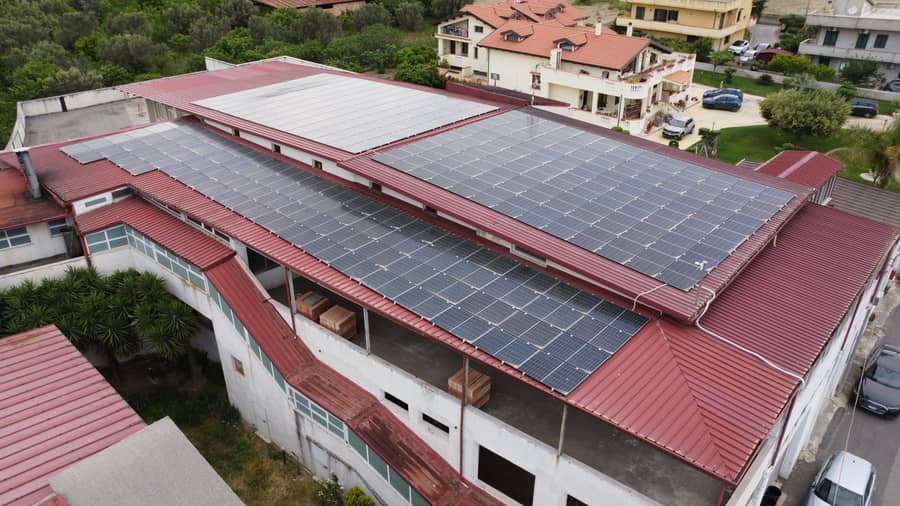 Telsa solar plant — Calabria