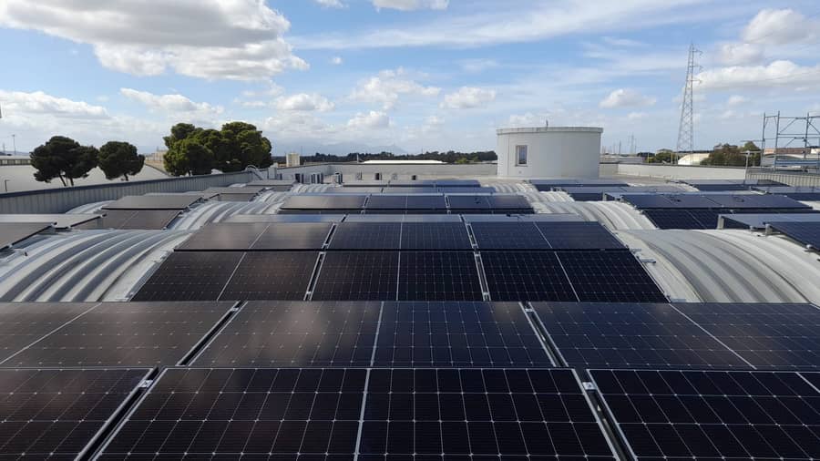 Termosa Design solar plant — Sardinia