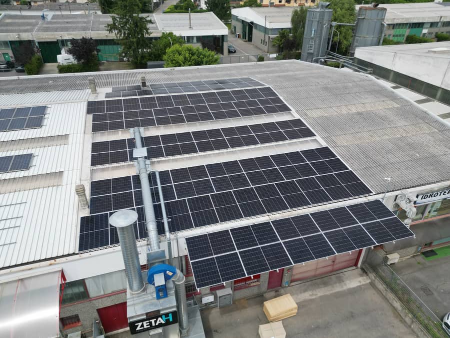 Zetah solar plant — Lombardy